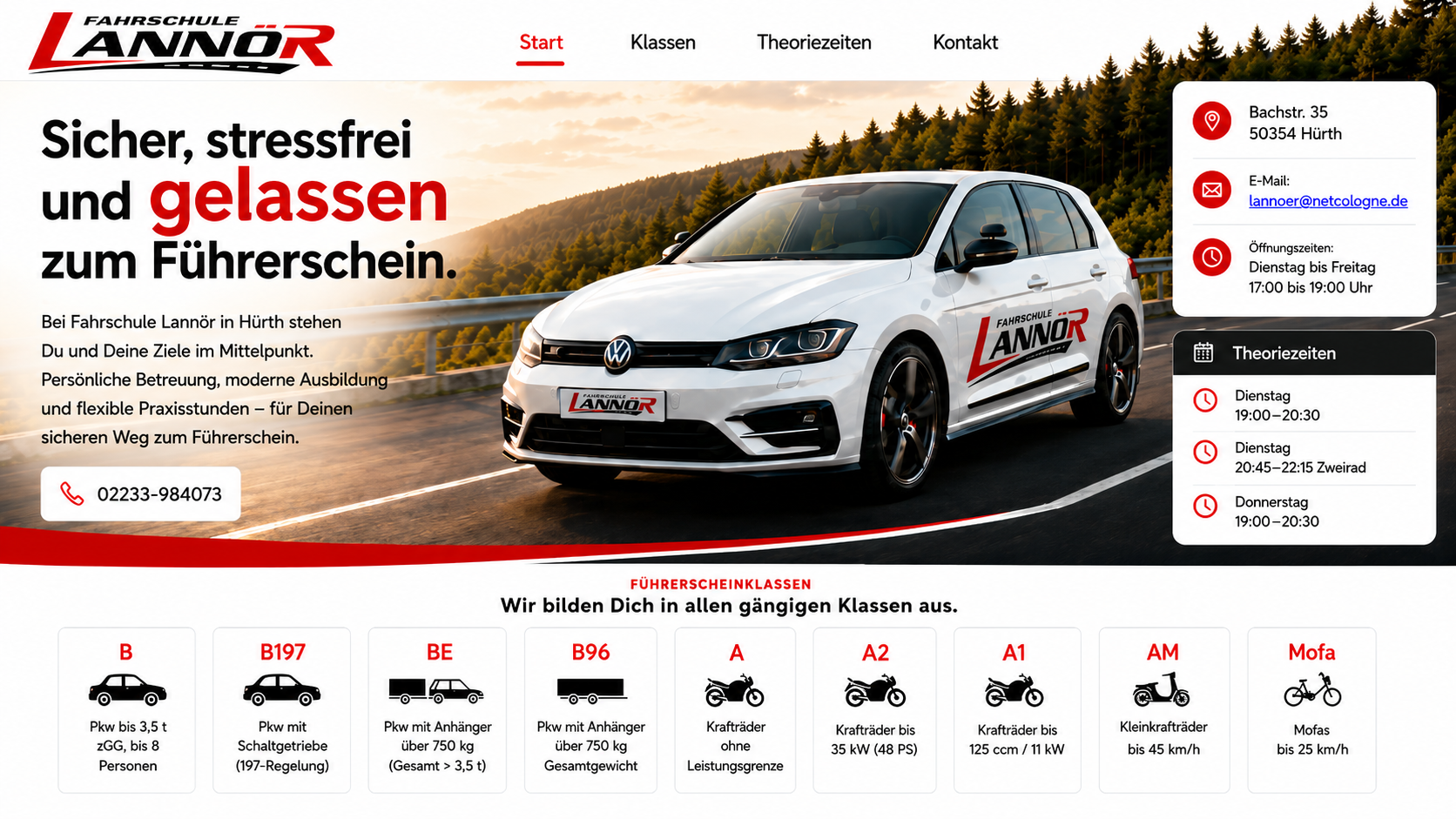 Fahrschule Lannör Startseite